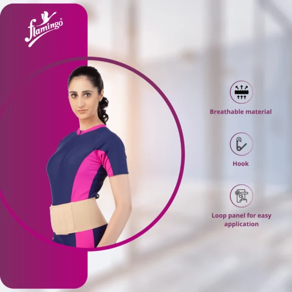 Flamingo Abdominal Belt - 14cm - Image 2