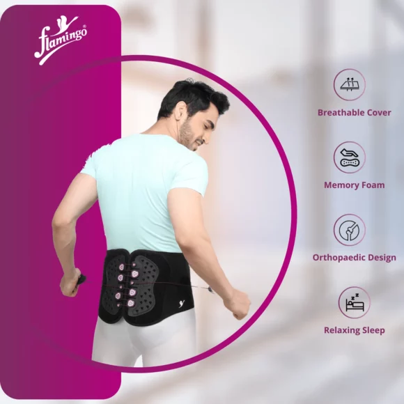 Flamingo Lacepull Back Belt