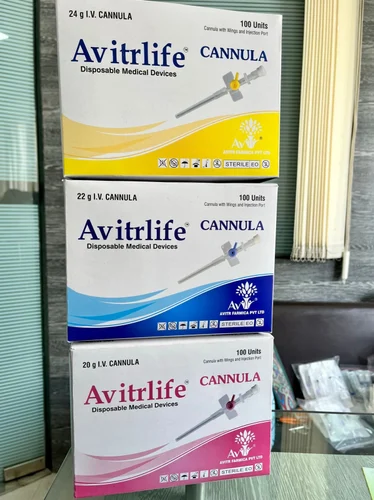 IV Cannula Avitralife (16G,18G,20G,22G)